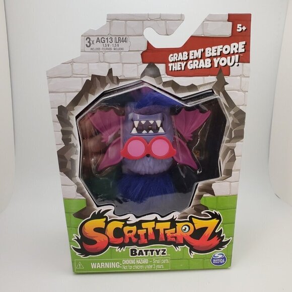 Scritterz "Battyz" Action Figure-New in Package - Picture 1 of 6